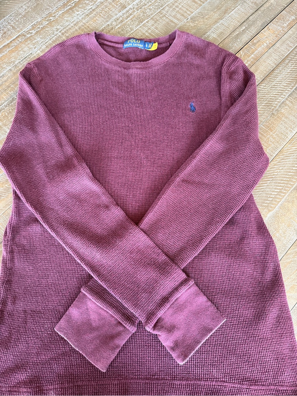 Ralph Lauren Men's Crewneck Sweater - Plum